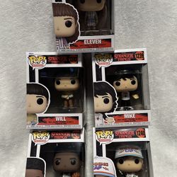 Season 4 Stranger Things Funko Collection!!!!