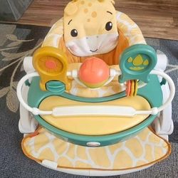 Fisher-Price Portable Baby Chair with Snack Tray and Toy Bar

Premium Sit-Me-Up Seat