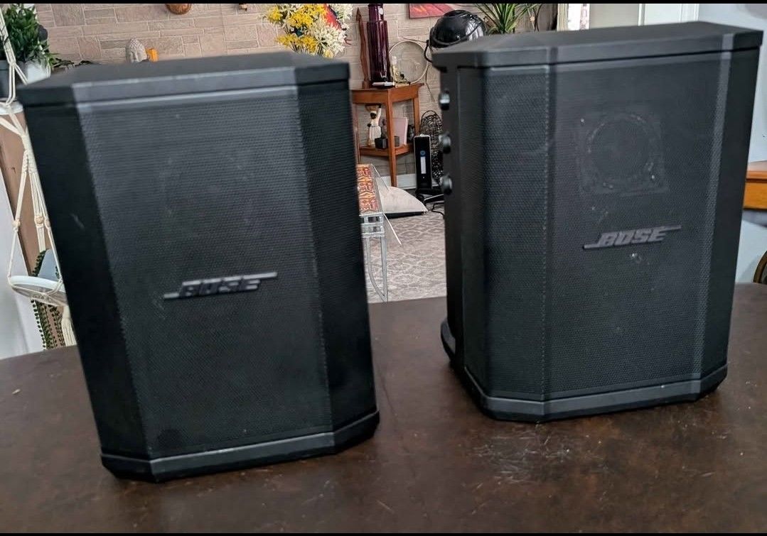 Two Bose S1 pro