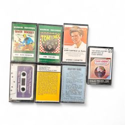 Lot Of 7 Vintage Radio Show Broadcast Cassette Tapes Flash Gordon Buck Rogers