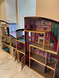 Two Barbie Dreamhouses