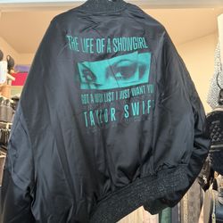 Taylor Swift Show Girl Bomber Jacket New XL