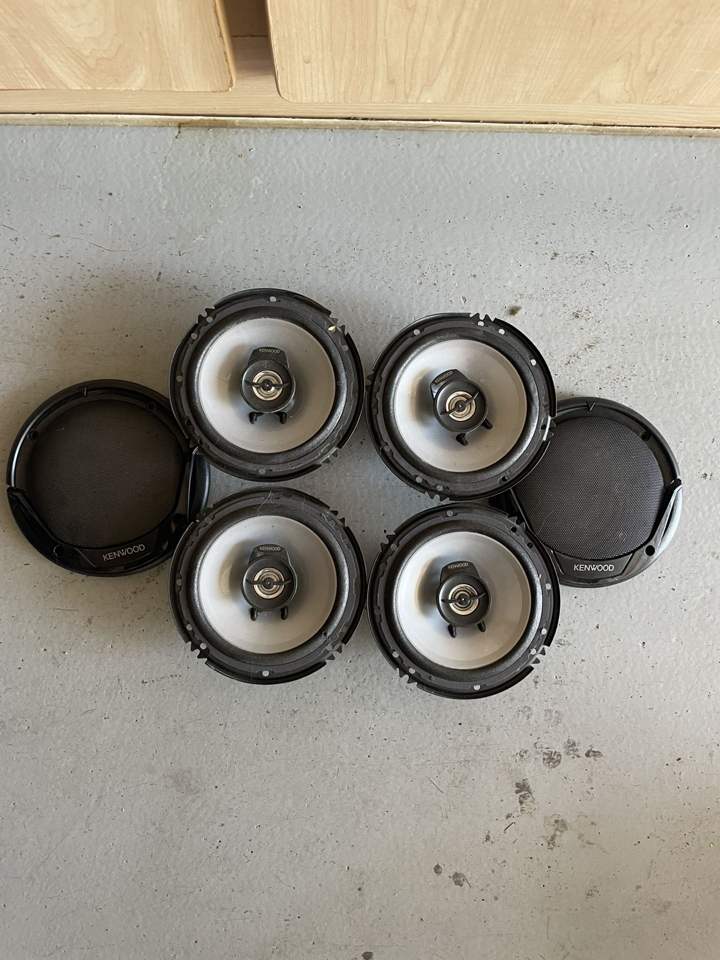 C5 Corvette Kenwood speaker set of four stock OEM