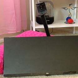 24"LG Monitor w/ Dual Monitor Stand