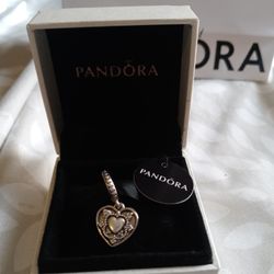 Authentic Pandora " My Wife" Heart Charm!!