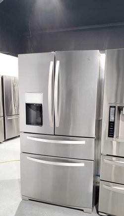 Kenmore 4-Door Stainless Steel Refrigerator