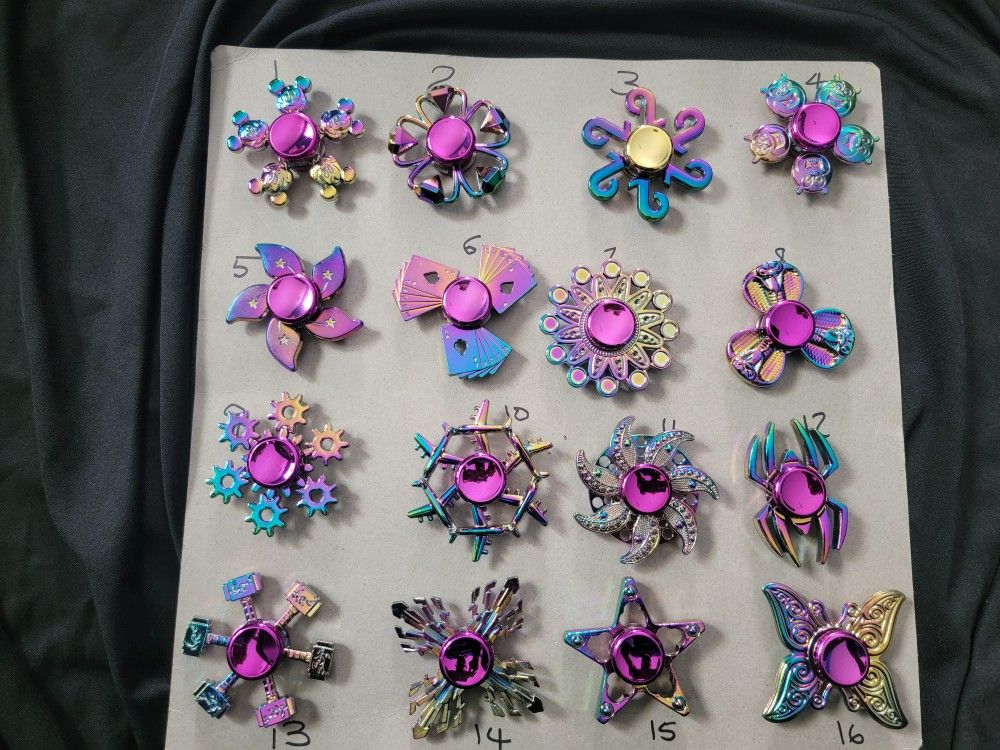 Any 2 Rainbow Metal Fidget Spinner