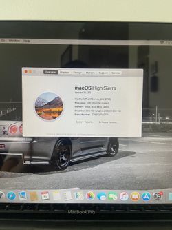 Mack Book Pro 2012