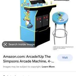 Simpsons Arcade One Up