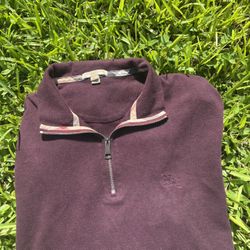 Burberry Men’s Quarter Zip 