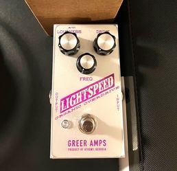 Greer Lightspeed Overdrive Guitar Pedal