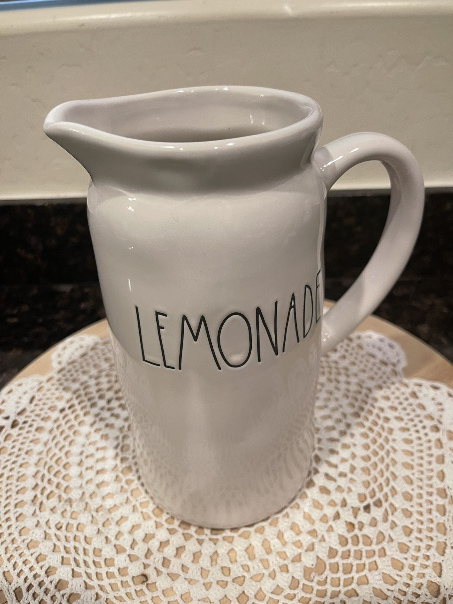 Rae Dunn Artisan Collection: Lemonade Pitcher