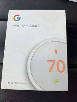 Nest Thermostat E