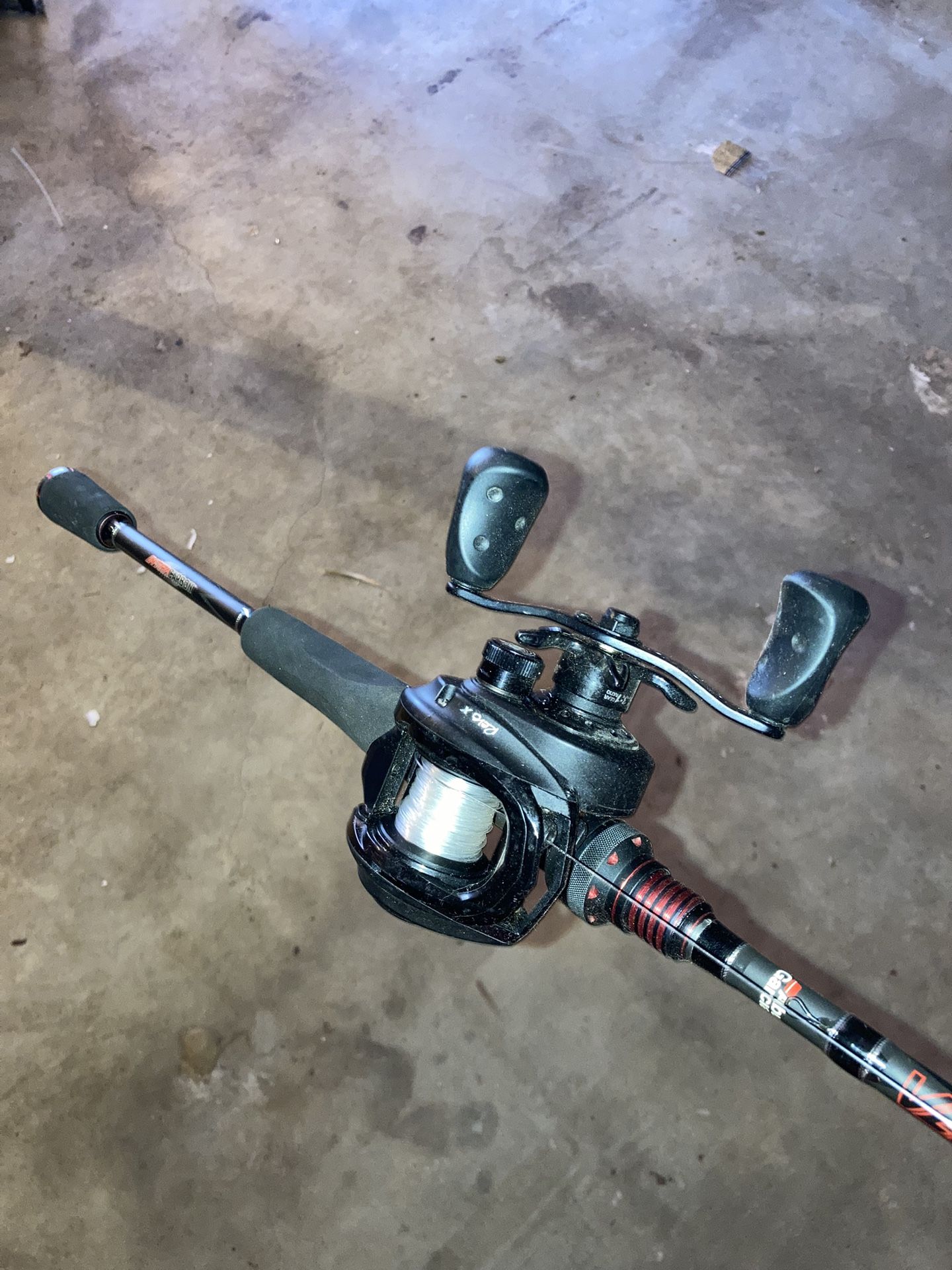 Abu Garcia RevoX Low Pro Reel and Rod