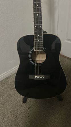 Black beginner guitar (BCP)
