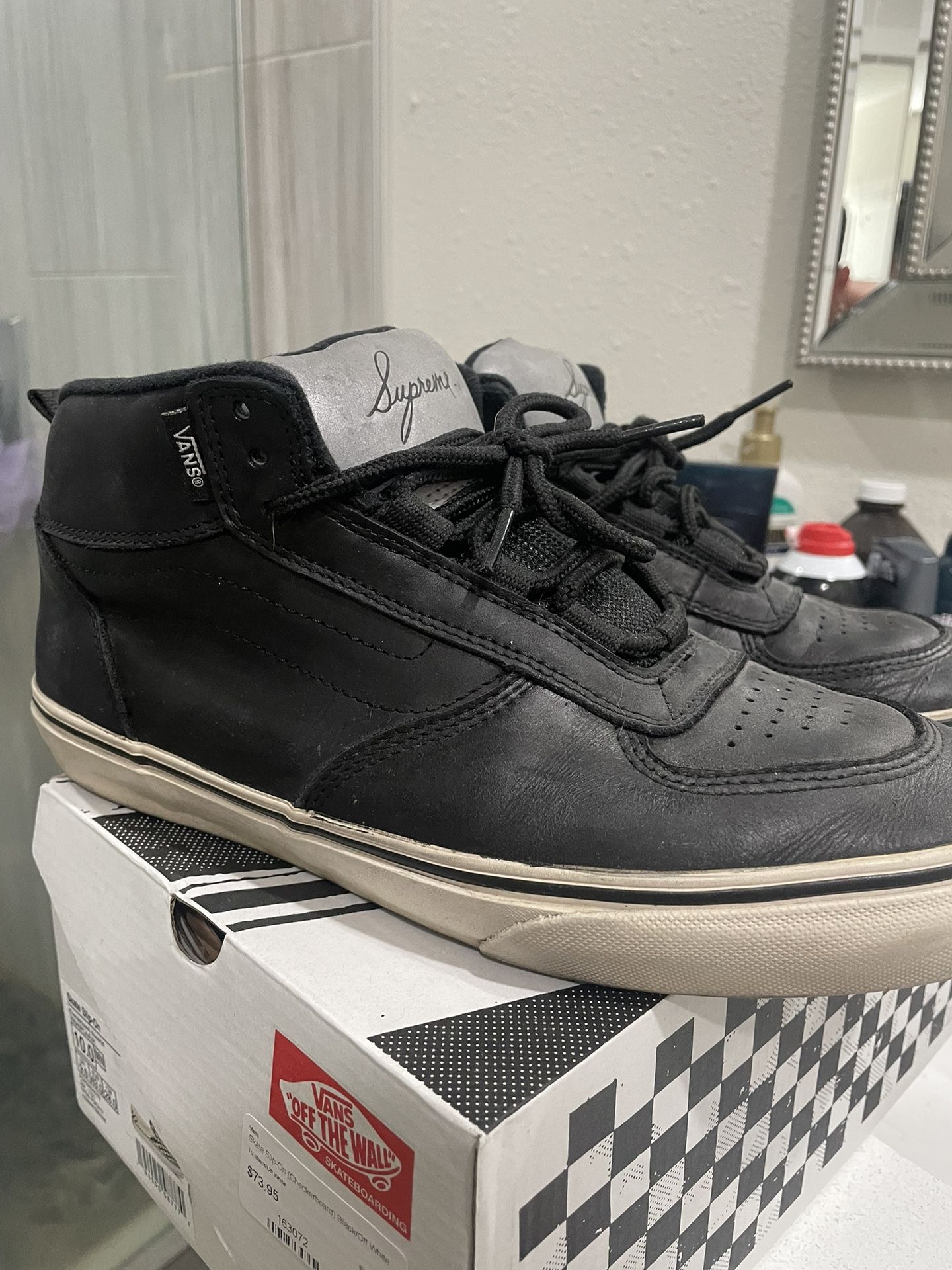 Sz 9.5 Supreme X Vans