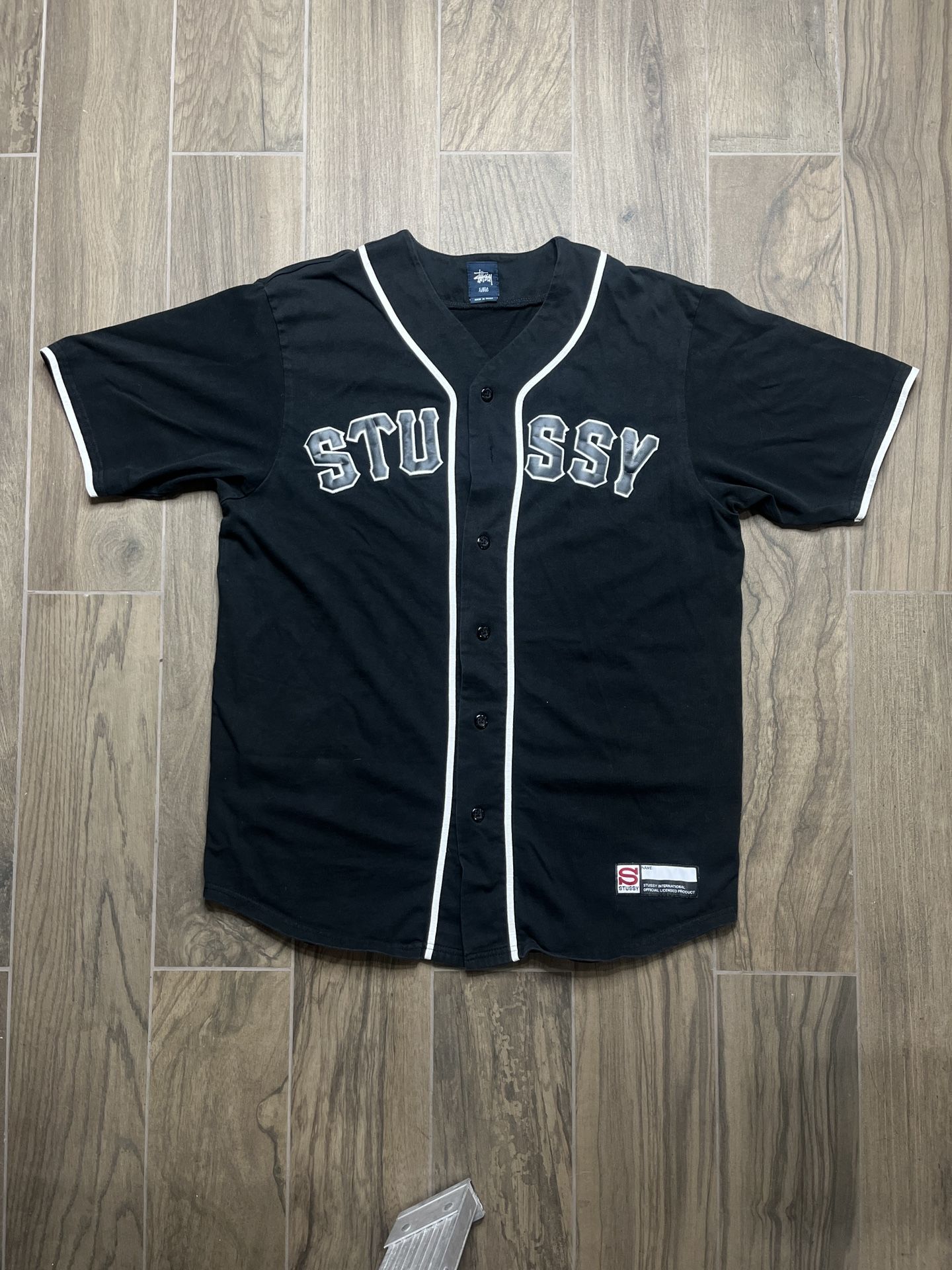 Stussy Baseball Jersey Button Up Shirt 