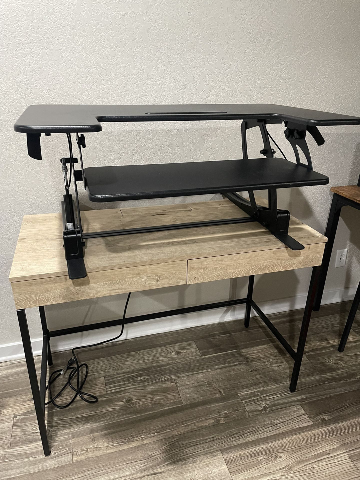 Desk Lift- Adjustable Desk Lift Converter
