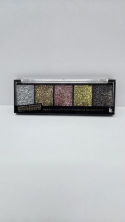 Hard Candy Glitteratzi Moondust Palette Glitter Shimmer Silver Gold Pink(COD027)