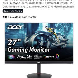 Broken Screen 1440p Monitor 180 Hz