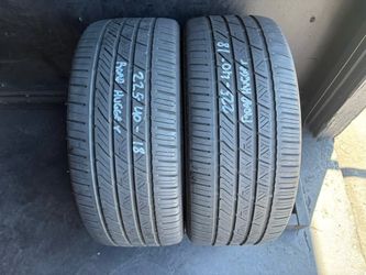 225-40-18 Road Hugger Used Tire Pair $120 Free Mounting and Balancing