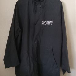 Security Rain Jacket For Men
