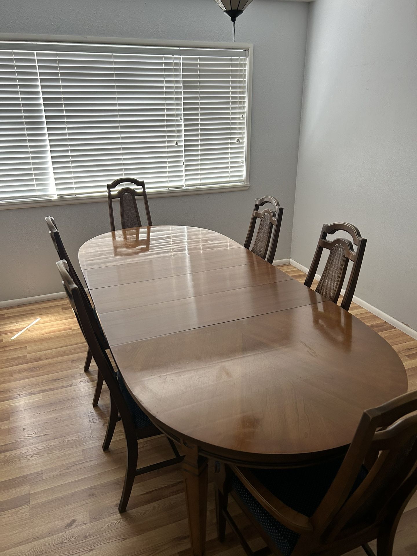 Antique Dining Table And Chairs