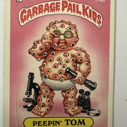 Original Authentic 1985 Garbage Pail Kids Preowned Card