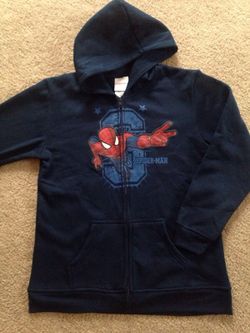 NEW boys Spiderman hoodie size XXL (18)