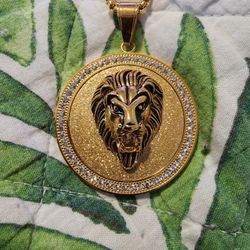 Mens Lion Chain 