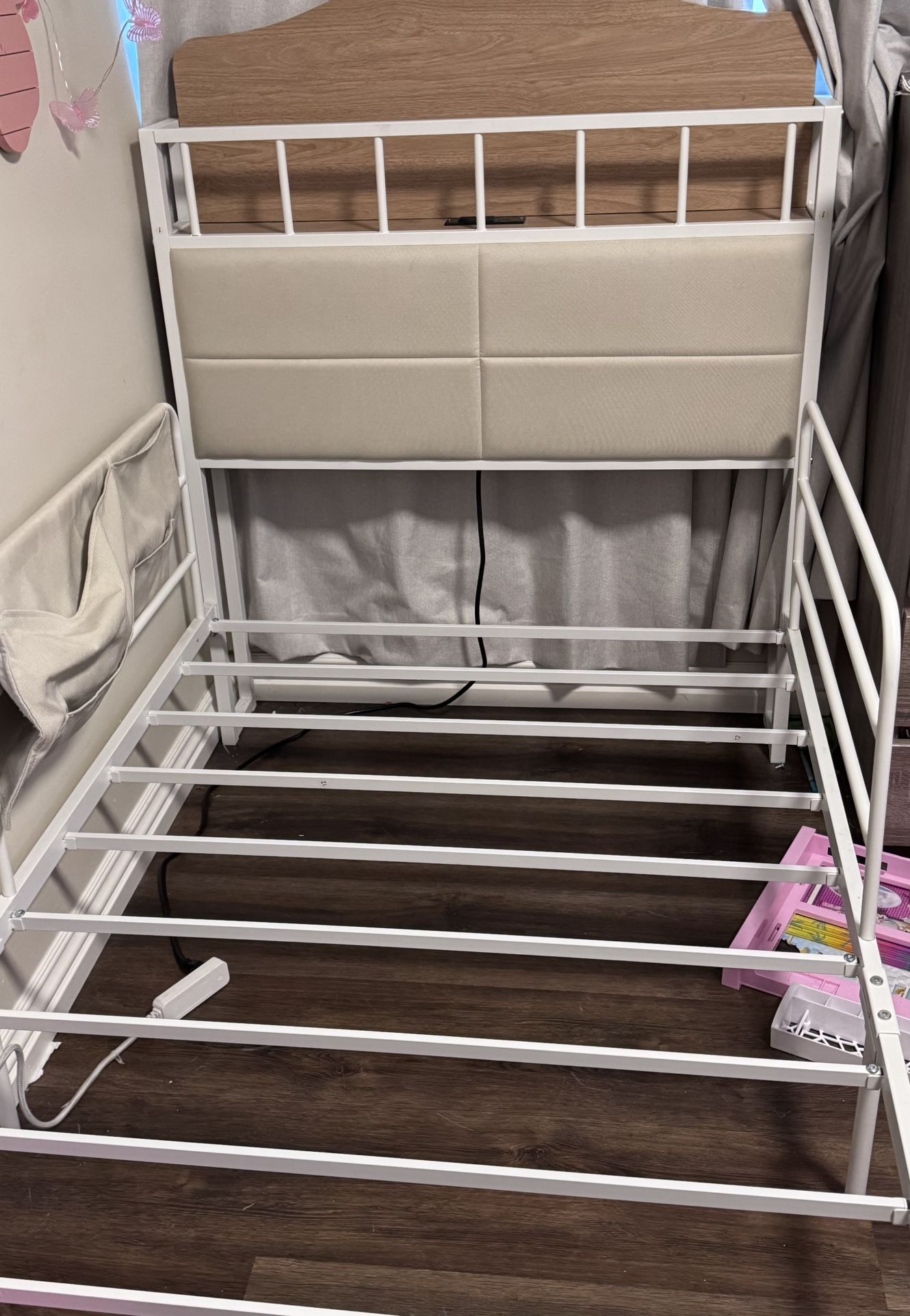 White Twin Bed Frame