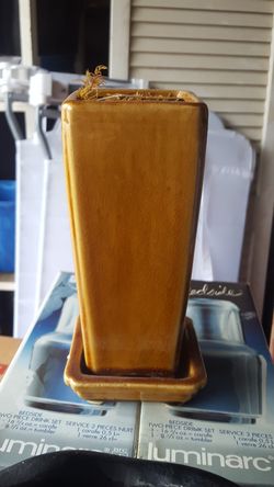 Amber vase