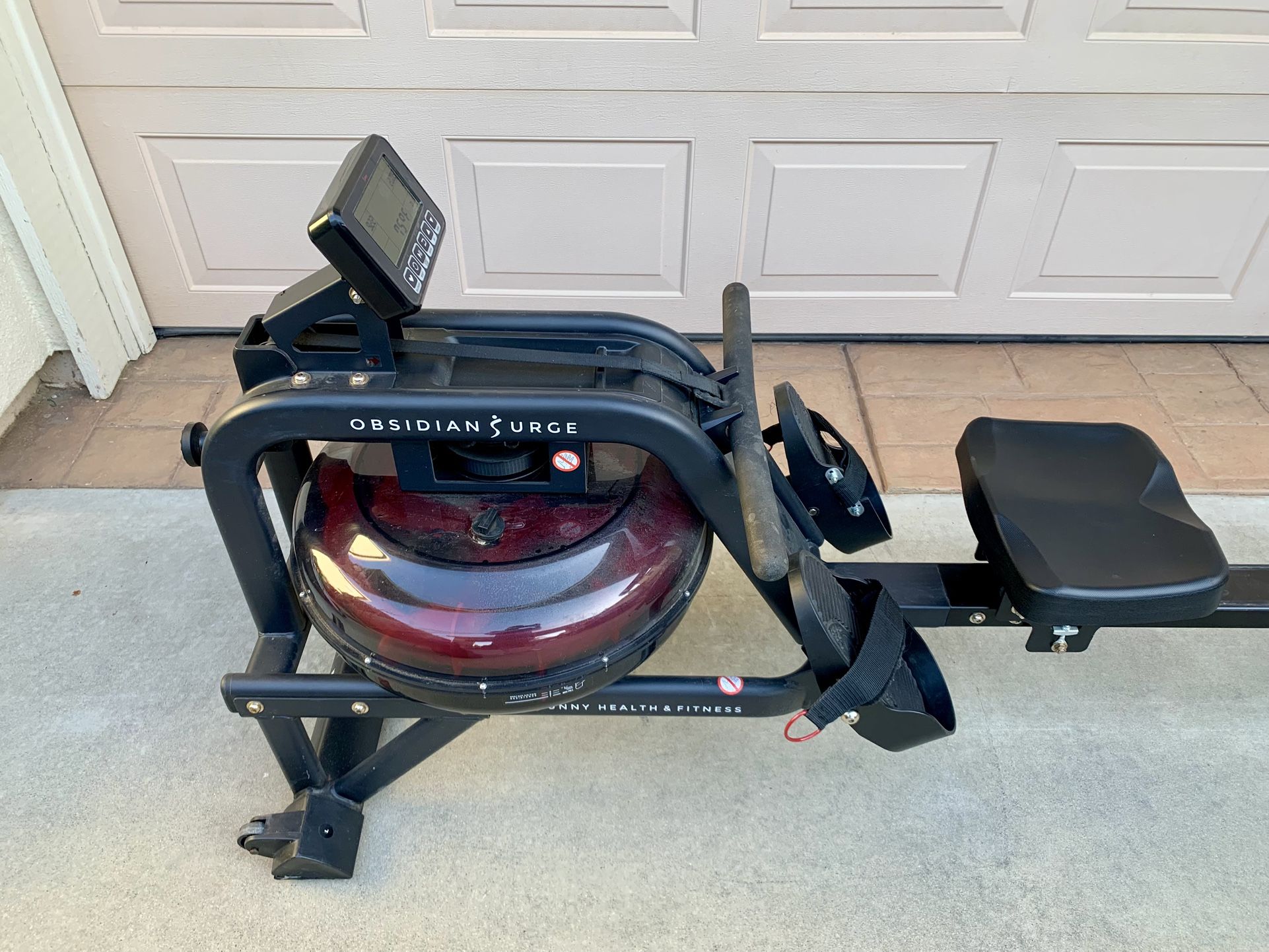 Obsidian Surge 500 Rowing Machine Water Resistance
