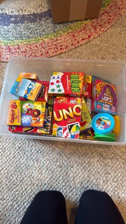 Kids card game lot
