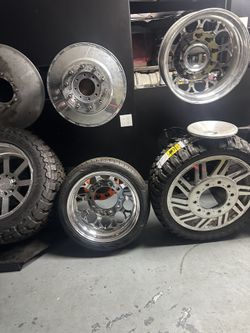 New Dually Rim Sets - 22”, 24”, 26”, 28”, 30”