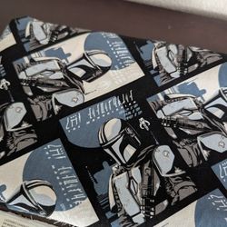 100% Cotton Fabric Mandalorian Star Wars Print