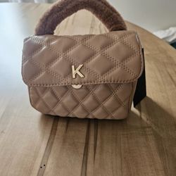 Kendall + Kylie Mini Quilted Faux Leather Crossbody Bag 