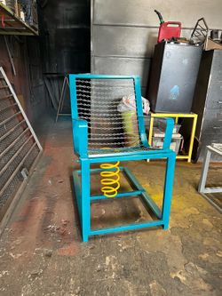 Custom metal art! Rocking chair