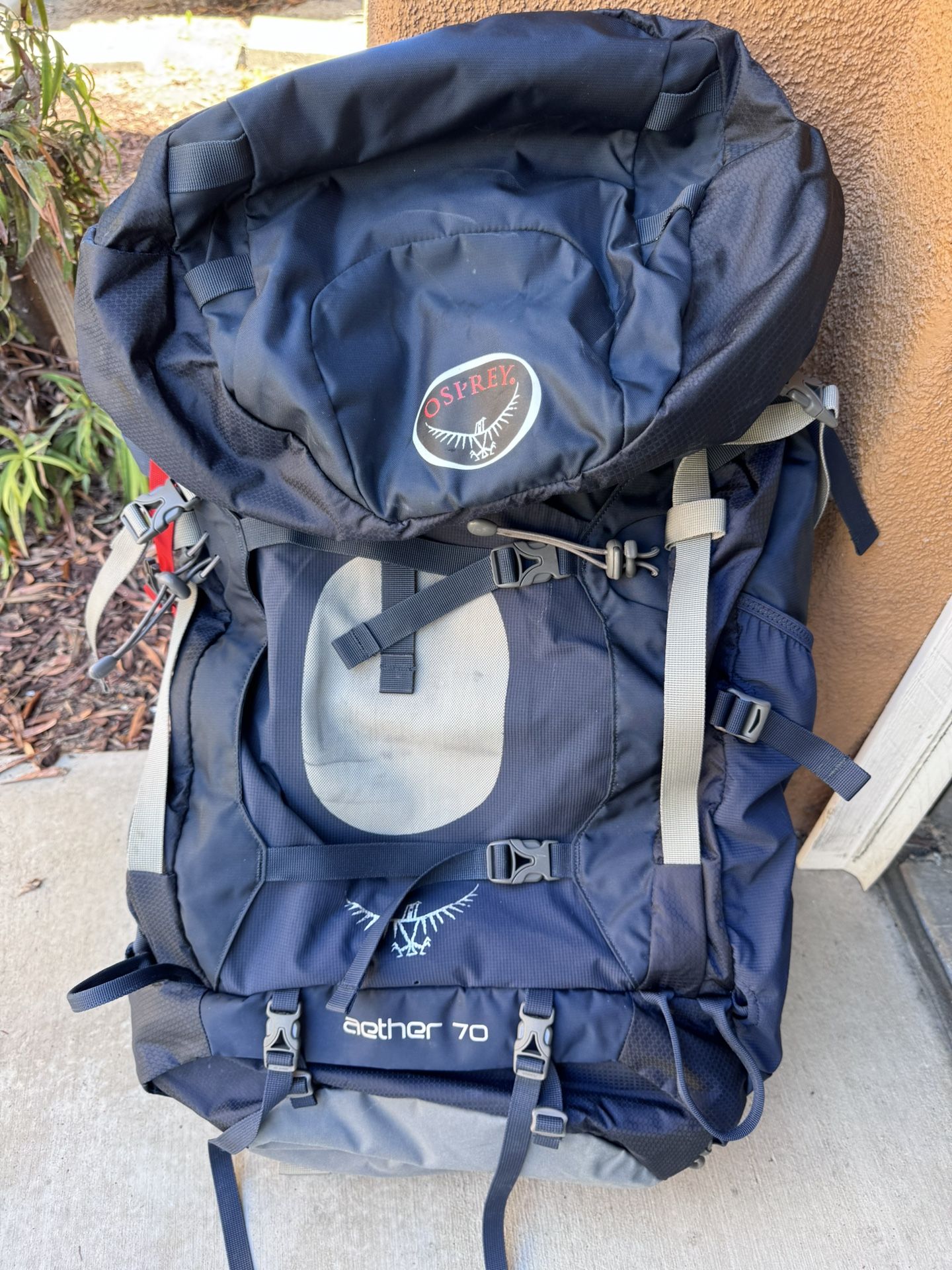 Osprey Aether 70 Backpacking Pack Hiking Back Pack 