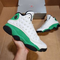 Size 9.5 - Jordan 13 Retro Lucky Green 2020 - DB6537-113