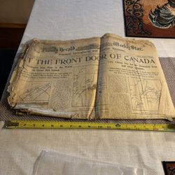 Vintage family herald newspaper 1899 montreal canada 