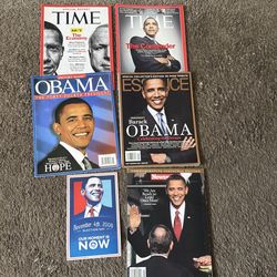 Obama Collectibles/Magazines