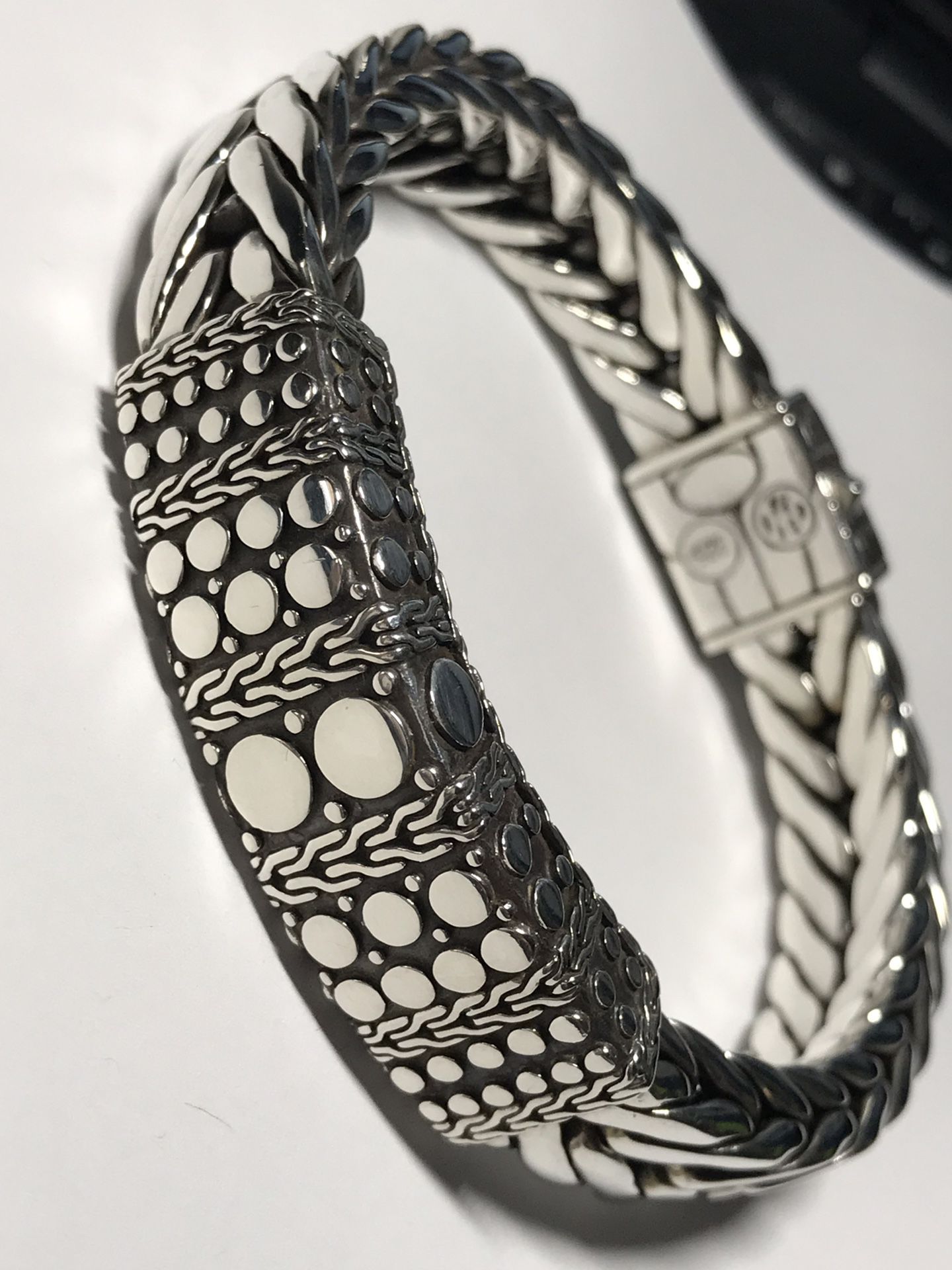 Xl John Hardly Bracelet 115Gr Sterling Silver will fit up to size 9” ORIGINAL $1590