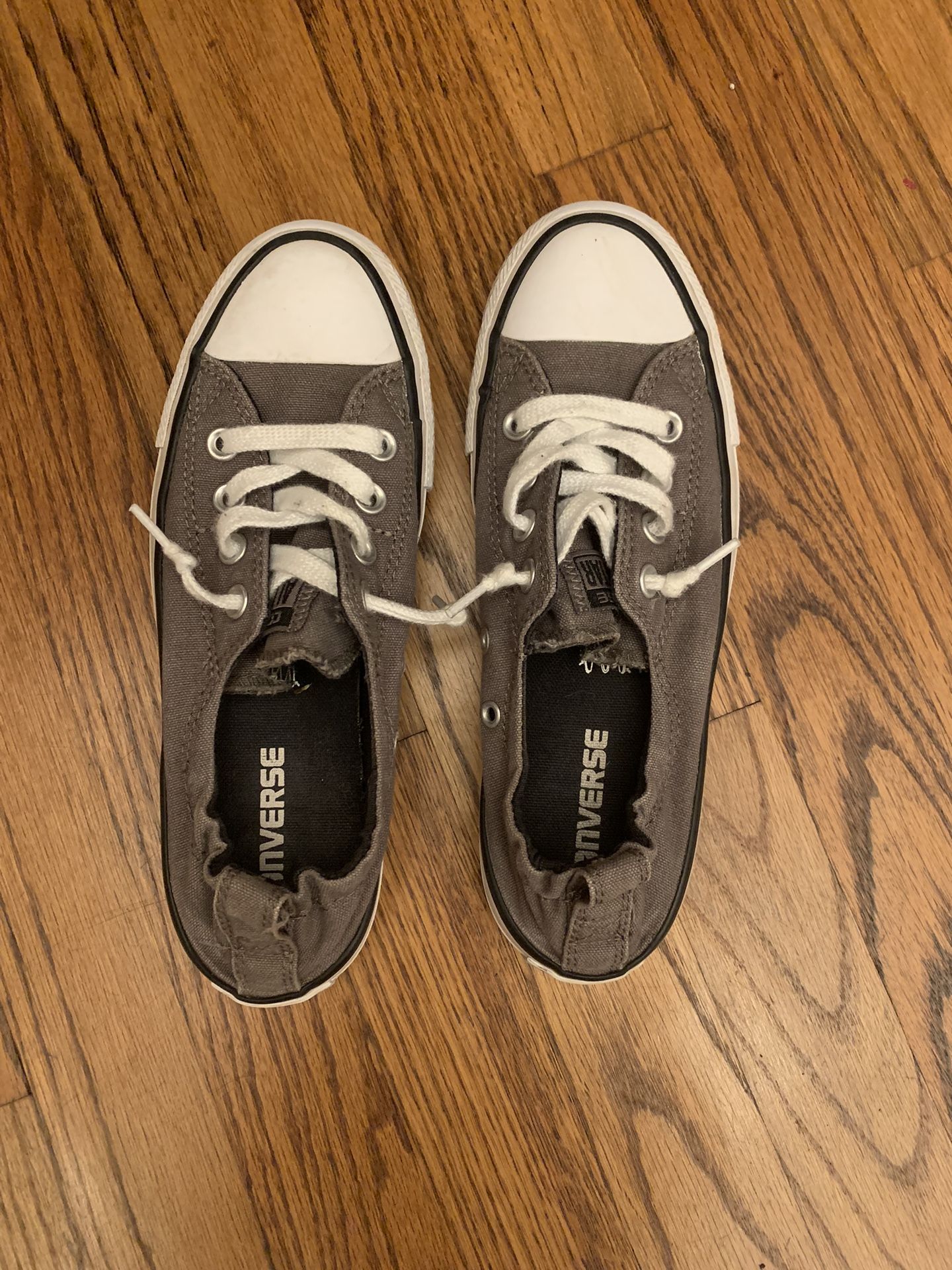 Converse All Star Gray Low Top Sneakers
