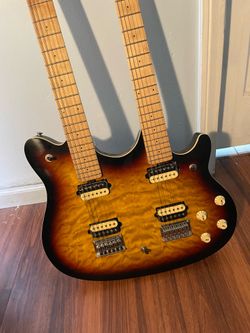 OLP Double neck guitar authentic 2 neck exclusive