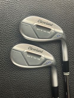 Cleveland RTX-3 wedge set 54 and 58