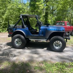 79 Cj5 350 300 Hp Sbc Rust Free Jeep Has Top And Doors To