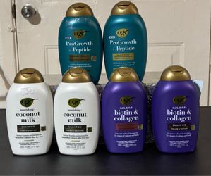 Ogx shampoo or conditioner $5 each or $9 set