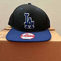 ➖ Dodgers Black Blue SnapBack Hat ➖