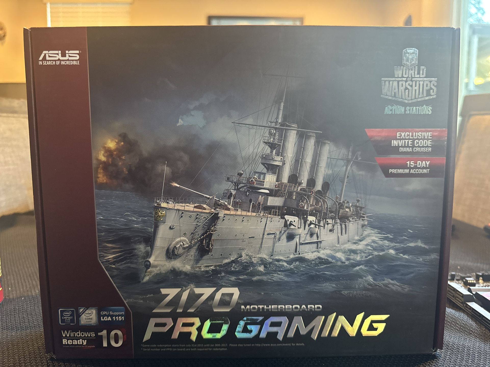 ASUS Z170 Pro Gaming Motherboard (LGA 1151) – Built to Win